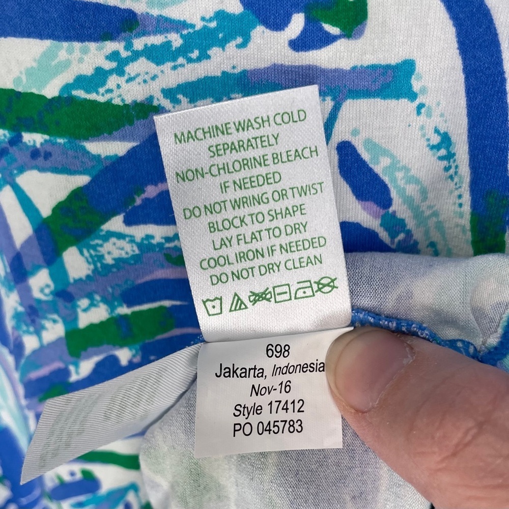 Lilly Pulitzer Sophie Dress in Canopy Chaos Size XS UPF 50 - Picture 9 of 10